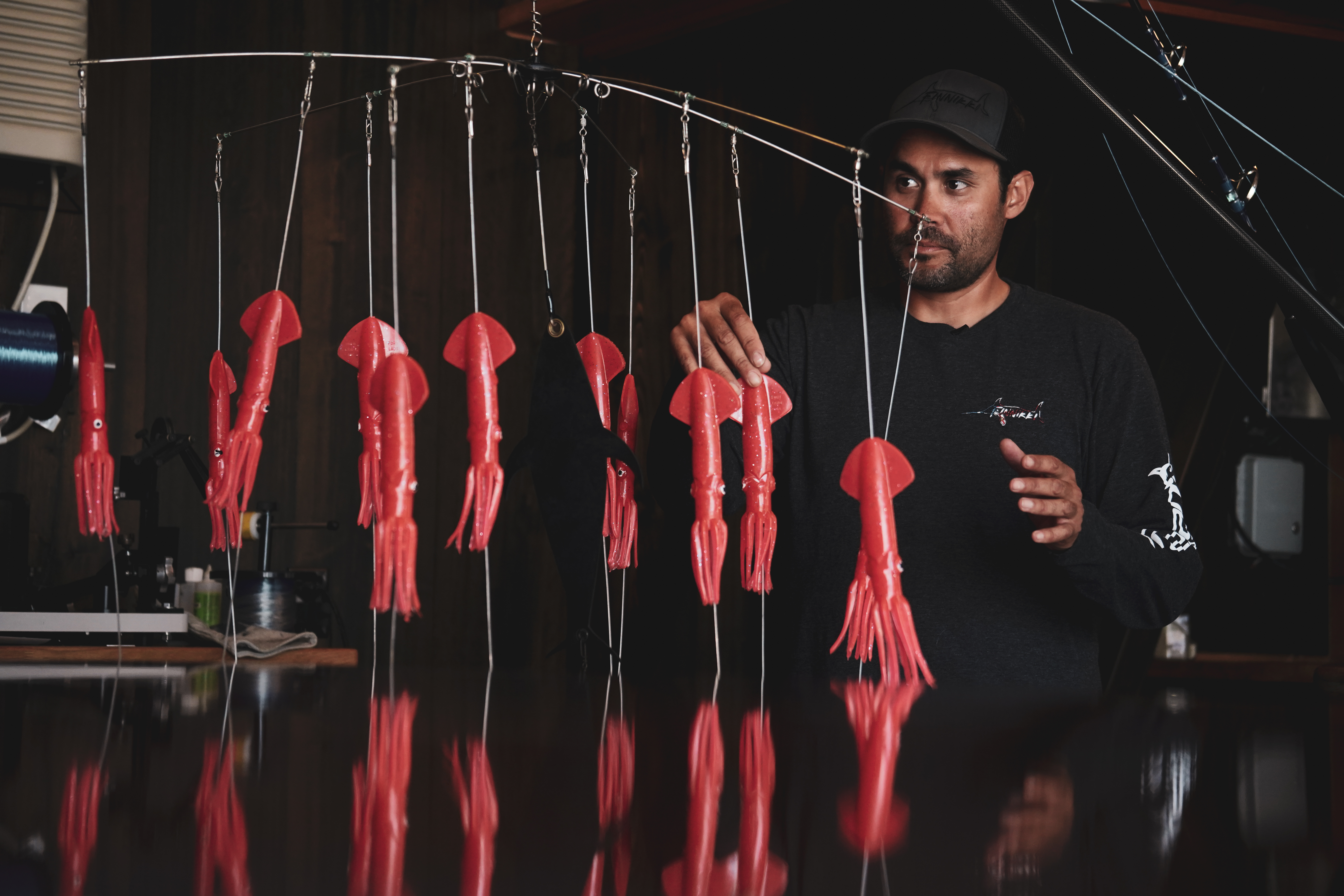 DREDGE FISHING FOR BLUE MARLIN