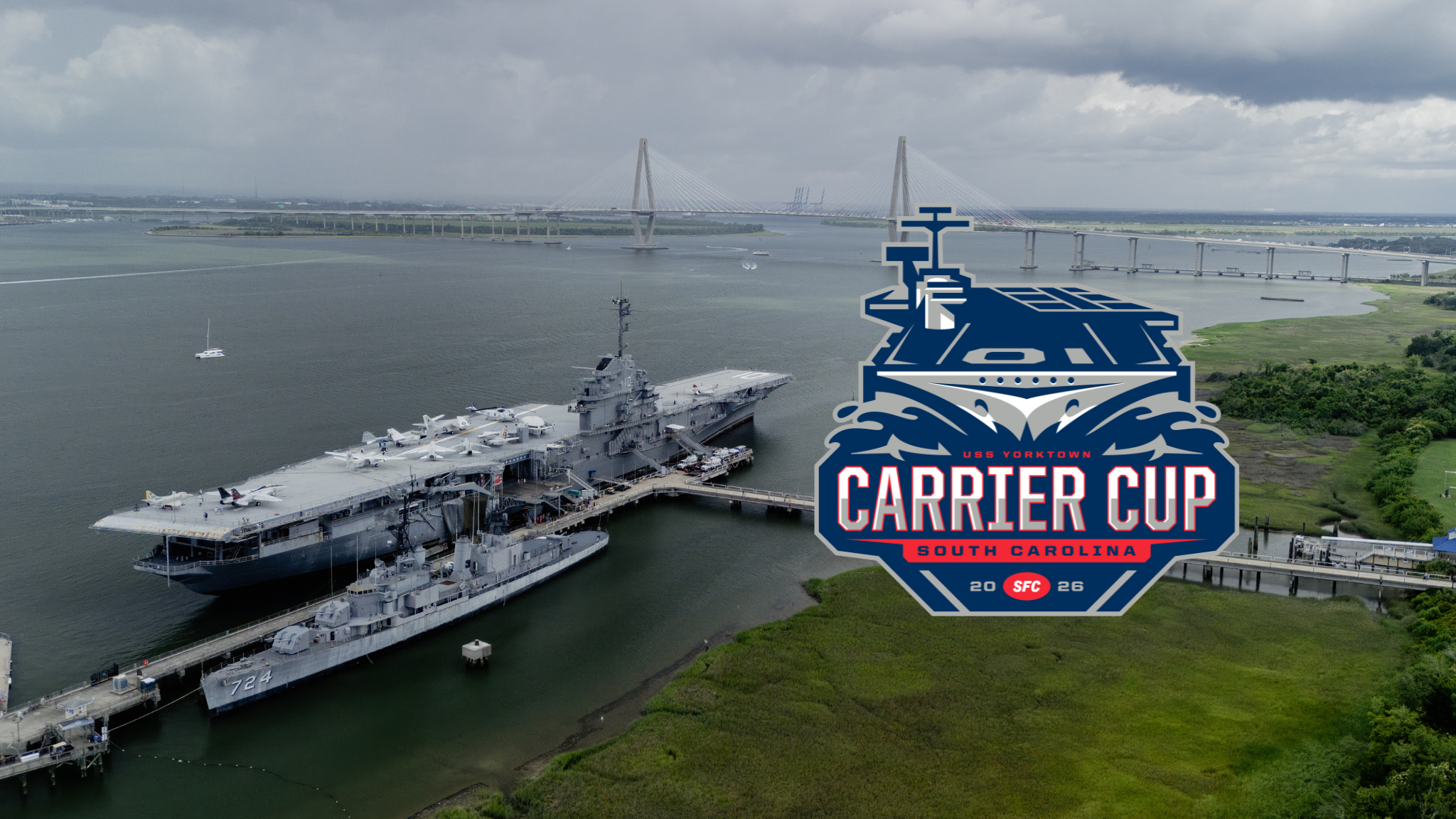 SFC ANNOUNCES “CARRIER CUP PRESENTED BY HUK” ABOARD THE USS YORKTOWN