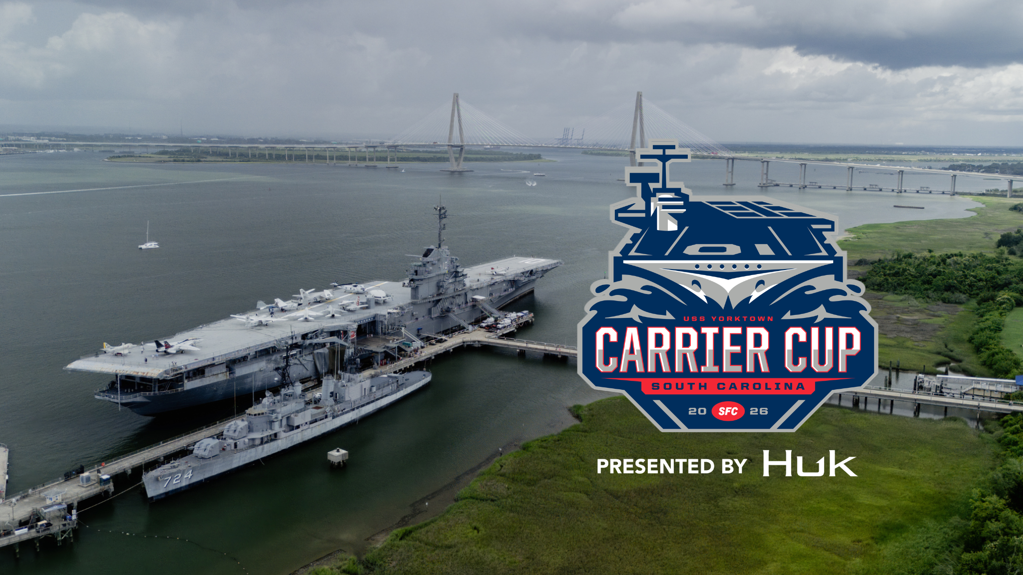 SFC ANNOUNCES “CARRIER CUP PRESENTED BY HUK” ABOARD THE USS YORKTOWN