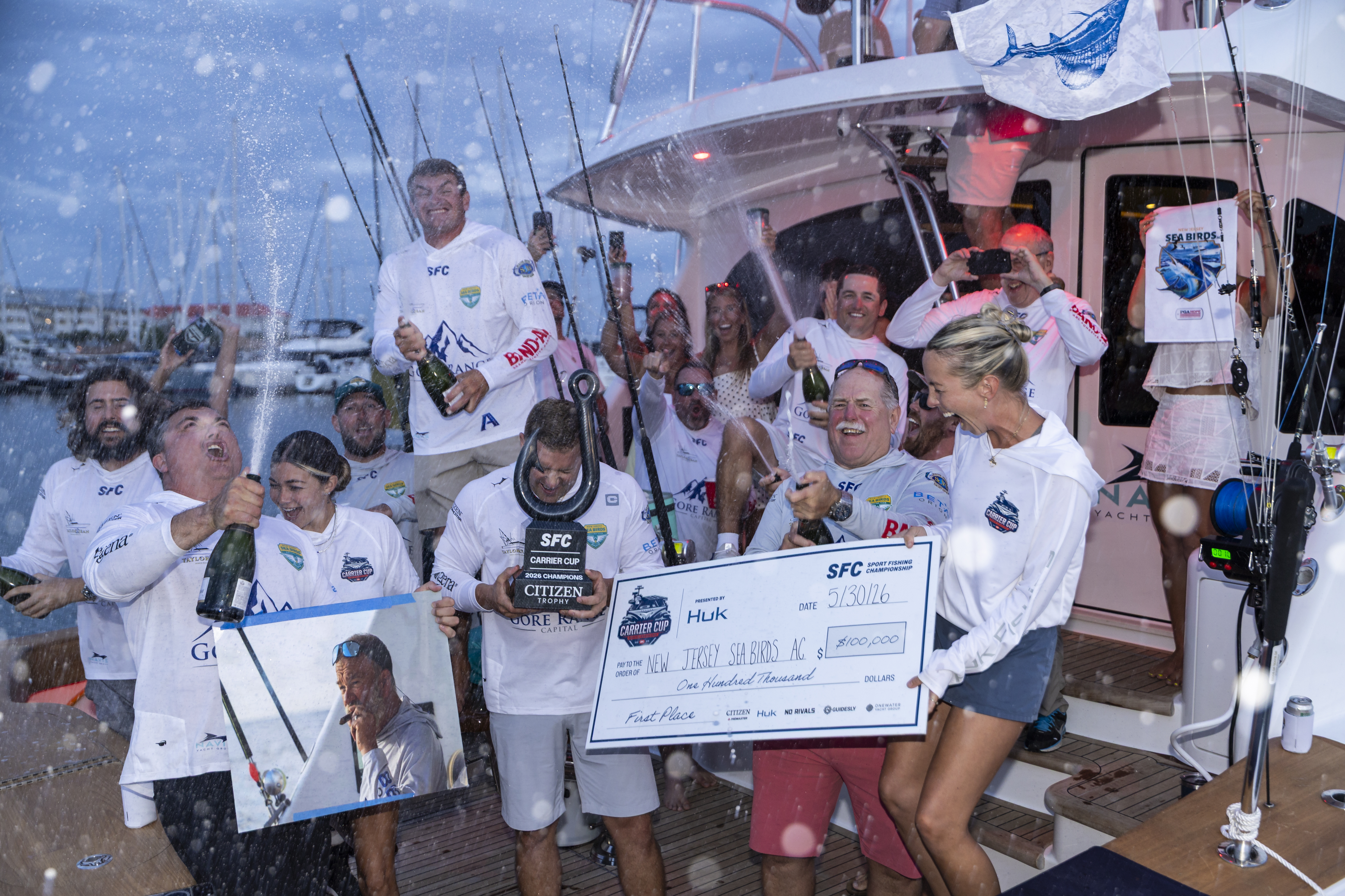 Sea Birds Win Weather Shortened Carrier Cup