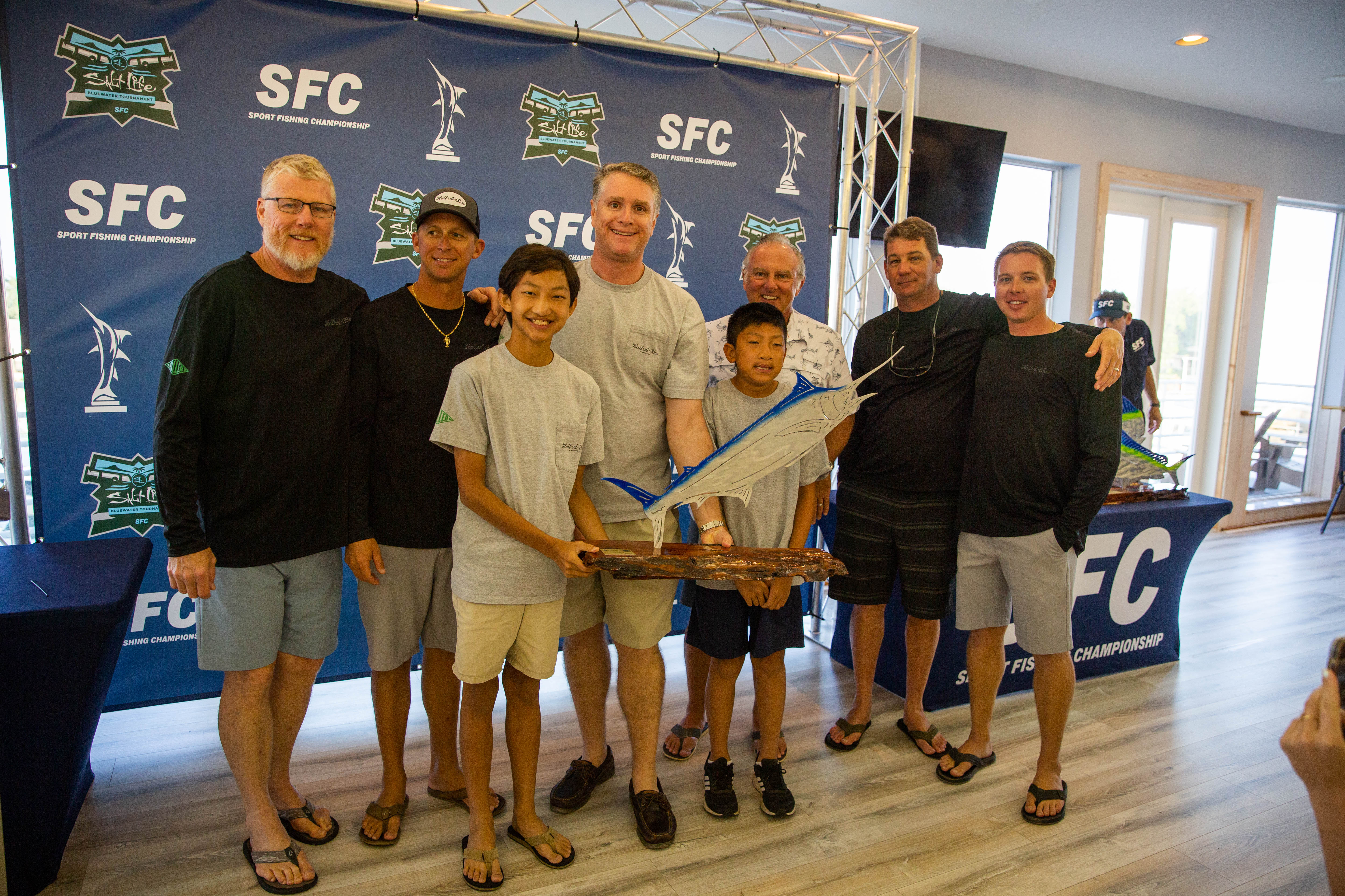 TEAM HALF-A-BUC WINS SALT LIFE BLUEWATER TOURNAMENT FOR THIRD YEAR IN A ROW